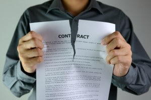 Tearing contract