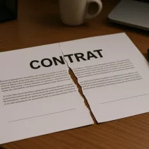 Den französischen Vertrag ohne Mahnung kündigen