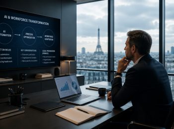 Arbeitnehmer werden durch den Einsatz einer Künstlichen Intelligenz entlassen.